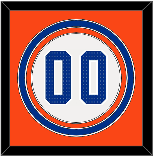Florida Baseball Number - Home White - Premier Tier 3