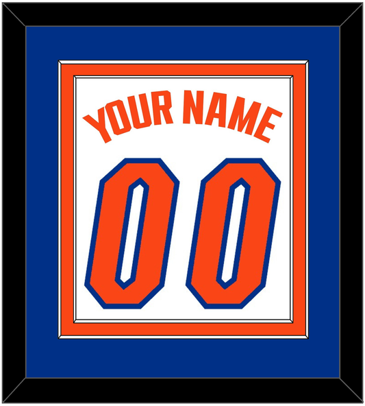 Florida Basketball Name & Number - Home White (2017-2018) - Signature Tier 2