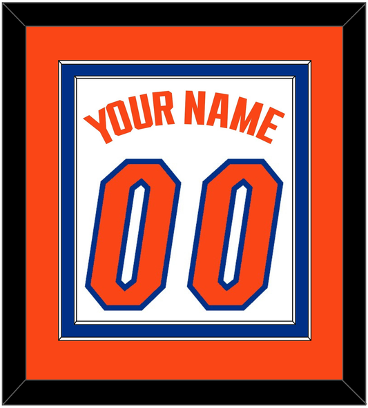Florida Basketball Name & Number - Home White (2017-2018) - Signature Tier 3