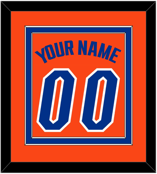 Florida Basketball Name & Number - Road Orange (2017-2018) - Signature Tier 2