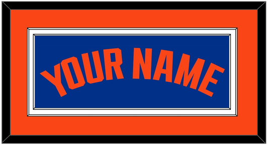 Florida Basketball Name - Road Blue (2017-2018) - Signature Tier 3