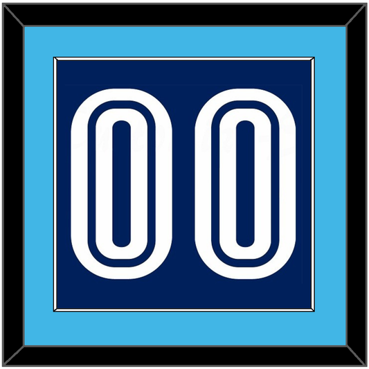 Villanova Basketball Number - Road Blue (2005-2007) - Essential Tier 2