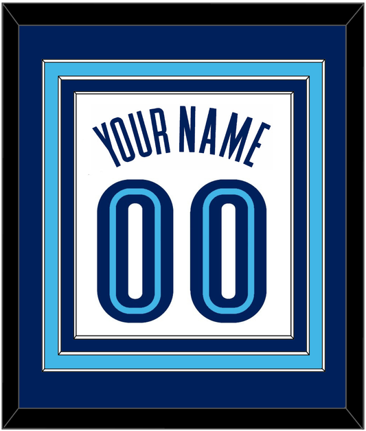 Villanova Basketball Name & Number - Home White (2005-2007) - Premier Tier 2