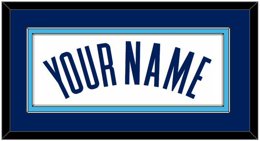 Villanova Basketball Name - Home White (2005-2007) - Signature Tier 3
