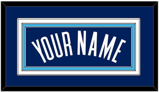 Villanova Basketball Name - Road Blue (2005-2007) - Premier Tier 2
