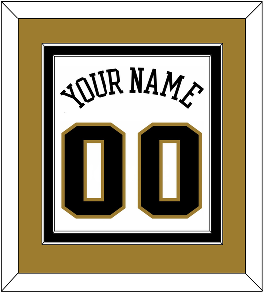 Wake Forest Basketball Name & Number - Home White (2006-2009) - Signature Tier 3