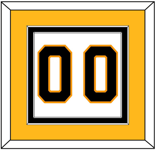 Boston Number (Back) - Road White - Signature Tier 4