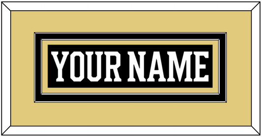 Boston Nameplate - Centennial Home Black (2024-2025) - Signature Tier 3