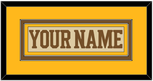 Boston Nameplate - Centennial Alternate Cream (2024-2025) - Signature Tier 3