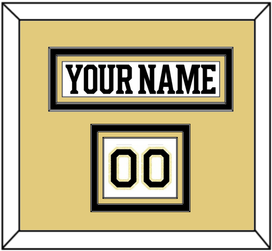 Boston Nameplate & Number (Shoulder) - Centennial Road White (2024-2025) - Premier Tier 3