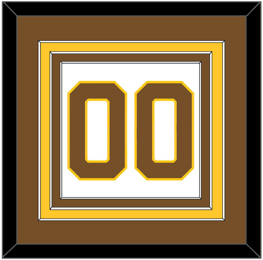 Boston Number (Back) - Home White (1925-1932) - Premier Tier 2