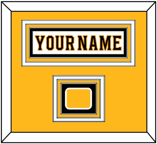 Boston Nameplate & Jersey Logo Patch - Road White - Premier Tier 3