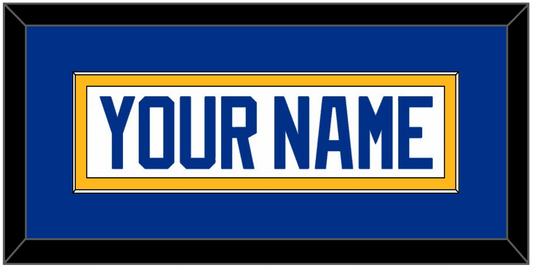 Buffalo Nameplate - Road White - Essential Tier 2
