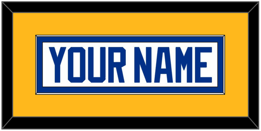 Buffalo Nameplate - Road White - Essential Tier 3