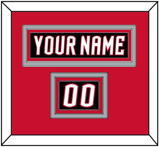 Buffalo Nameplate & Number (Shoulder) - Alternate Black - Premier Tier 3