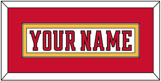 Calgary Nameplate - Road White (2017-2020) - Essential Tier 3