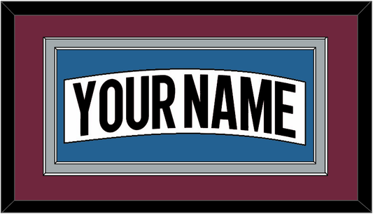 Colorado Nameplate - Road White (2017-2021) - Signature Tier 3