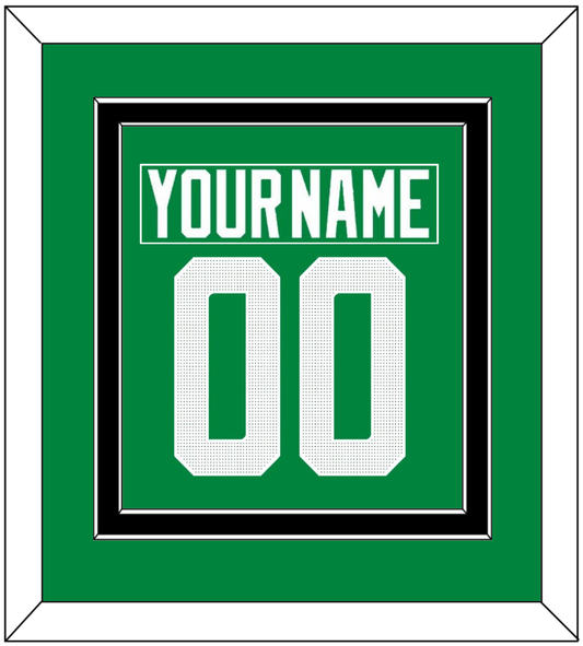 Dallas Nameplate & Number (Back) Combined - Home Green - Signature Tier 3
