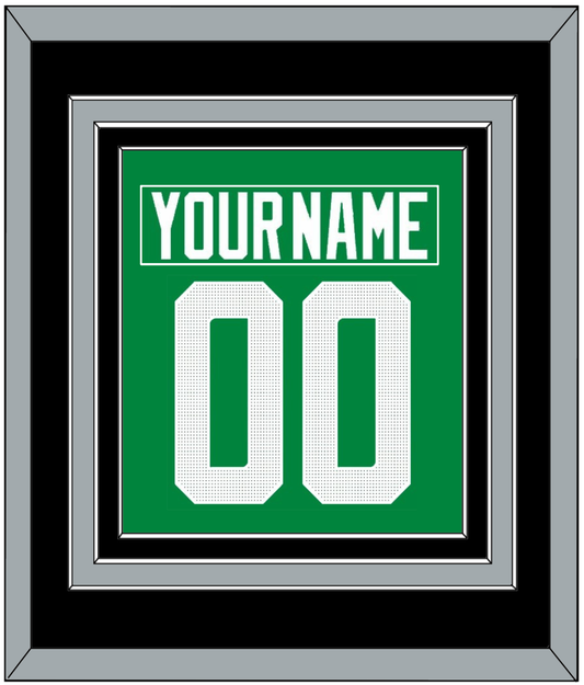 Dallas Nameplate & Number (Back) Combined - Home Green - Premier Tier 5