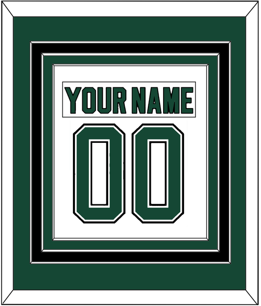 Dallas Nameplate & Number (Back) Combined - Home White (1994-1999) - Premier Tier 2