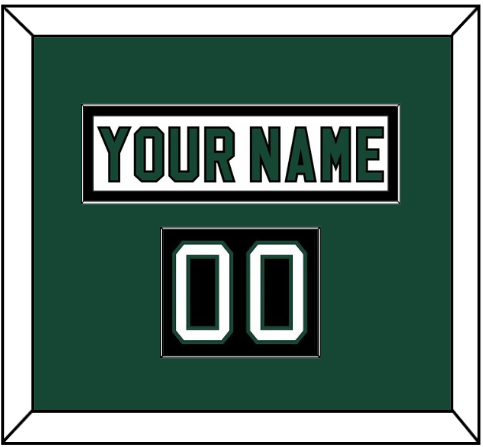 Dallas Nameplate & Number (Shoulder) - Home White (1994-1999) - Essential Tier 2