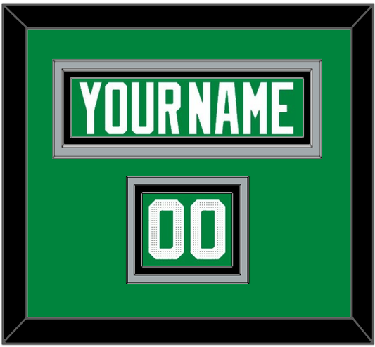 Dallas Nameplate & Number (Shoulder) - Home Green - Premier Tier 2