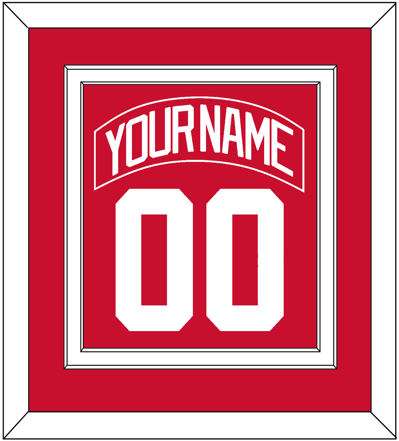 Detroit Nameplate & Full-Size Number - Combined