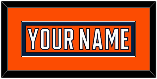 Edmonton Nameplate - Home Orange (2017-2022) - Essential Tier 2