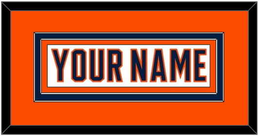 Edmonton Nameplate - Road White (2017-2022) - Signature Tier 2