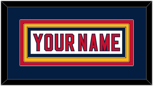 Florida Nameplate - Road White (2007-2016) - Premier Tier 5