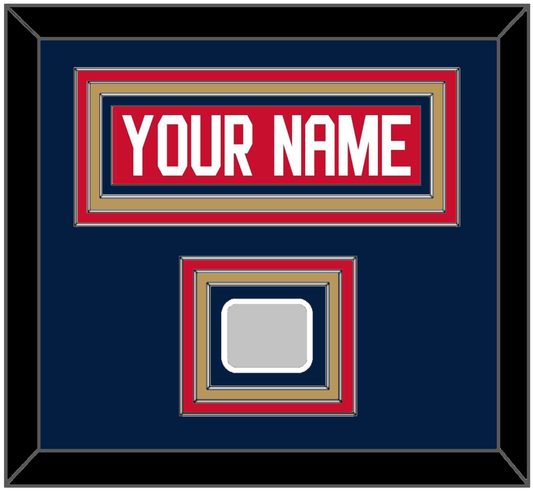 Florida Nameplate & Stanley Cup Champions Patch - Home Red - Premier Tier 4