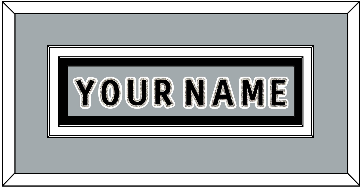 Los Angeles Nameplate - Alternate Gray (2018-2021) - Signature Tier 3