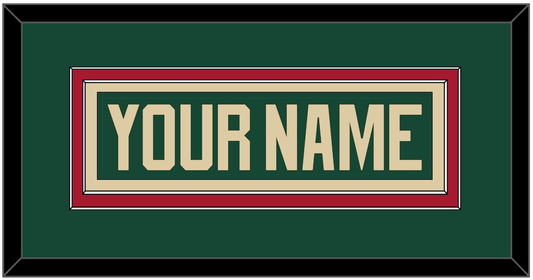 Minnesota Nameplate - Home Green - Signature Tier 2