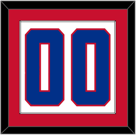 Montreal Number (Back) - Road White (1947-1966) - Essential Tier 1