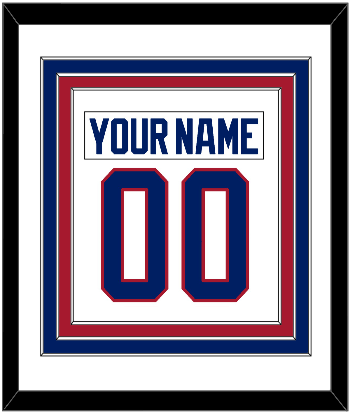 Montreal Nameplate & Full-Size Number - Combined