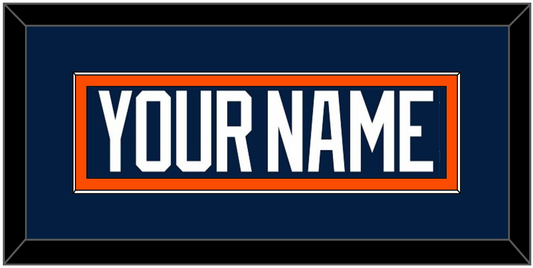 New York Nameplate - Road Blue Jersey (1998-2007) - Essential Tier 2