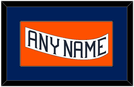 New York Nameplate - Home White (1995-1998) - Essential Tier 2