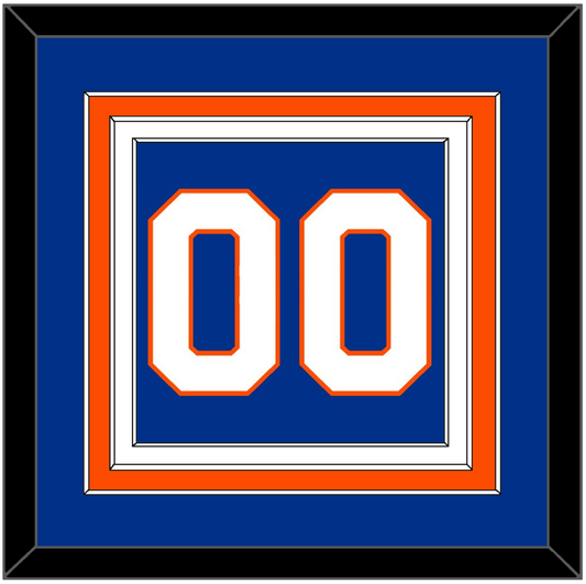New York Number (Back) - Home Blue - Premier Tier 2