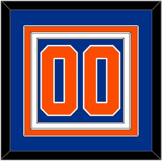 New York Number (Back) - Alternate Blue - Premier Tier 2