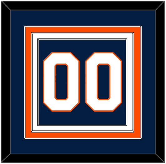 New York Number (Back) - Home Blue (2007-2010) - Premier Tier 2
