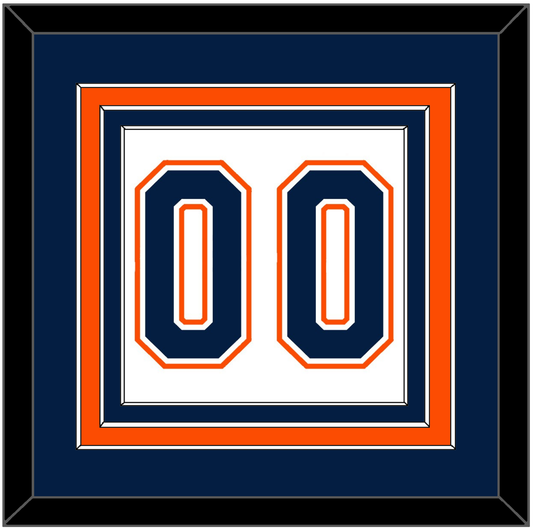 New York Number (Back) - Home/Road White (1998-2007) - Premier Tier 2