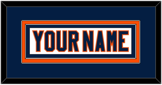 New York Nameplate - Road White (2007-2010) - Signature Tier 2