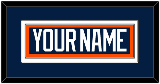 New York Nameplate - Road Blue Jersey (1998-2007) - Signature Tier 2