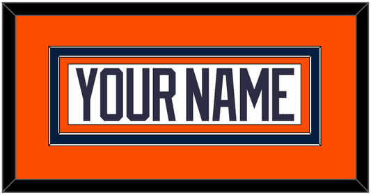New York Nameplate - Home White Jersey (1998-2007) - Signature Tier 3