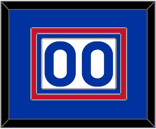 New York Number (Back) - Home White (1976-1978) - Premier Tier 2