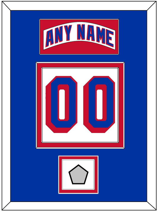 New York Legacy Nameplate & Full-Size Number - Split