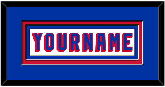 New York Nameplate - Home White (1978-1990) - Signature Tier 2