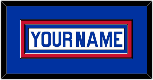 New York Nameplate - Home White (1976-1978) - Signature Tier 2