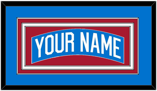 New York Nameplate - Centennial Blue - Premier Tier 1