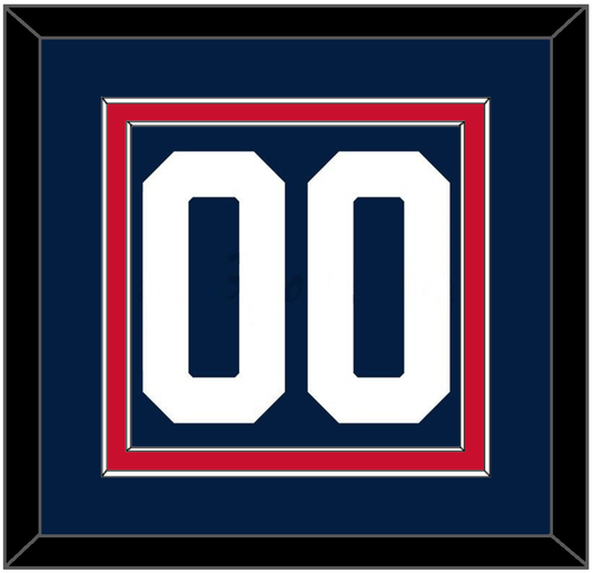 New York Number (Back) - Alternate Blue - Signature Tier 2